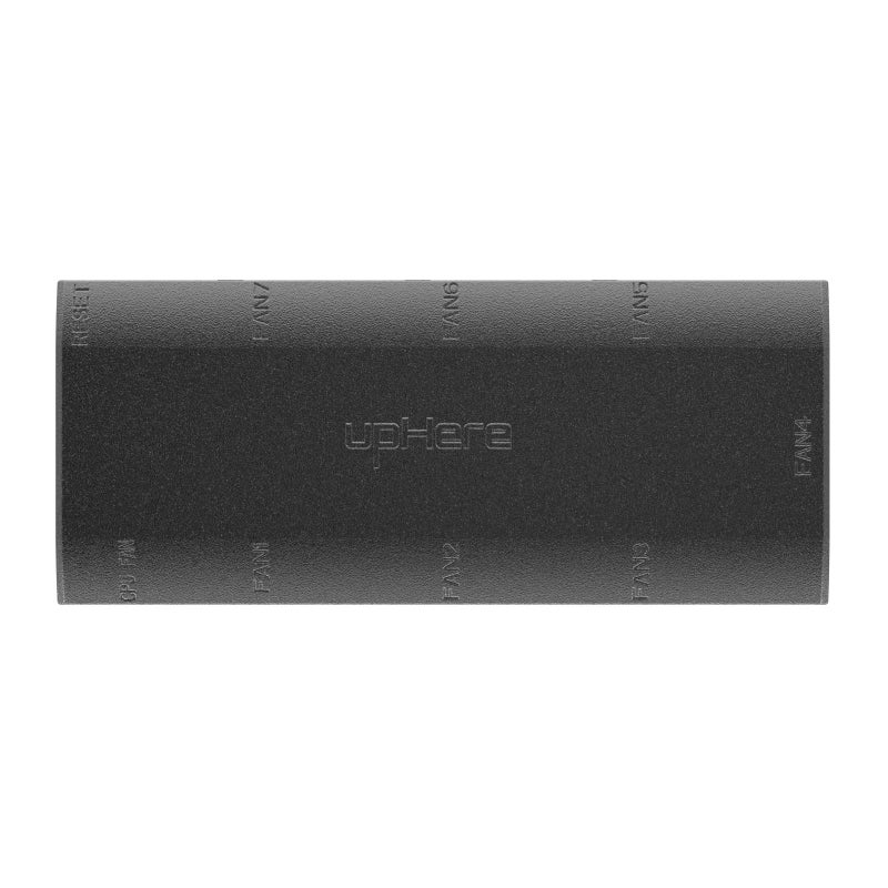 upHere 7-Port 4PIN SATA PWM 5V 3PIN ADDRESSABLE RGB Fan Hub/Splitter for 4-Pin & 3-Pin Case Fans in Black-P7PRGB - Image 2